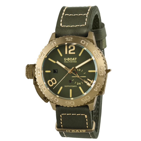 U-Boat Classico, DOPPIOTEMPO, Automatik, BRONZE, GR, 46 mm, Ref. 9088