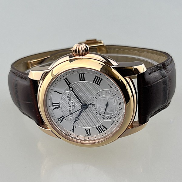 Frederique Constant Classics Manufcture Automatic Pattern Dial, Edelstahlgehäuse, Roségold plattiert