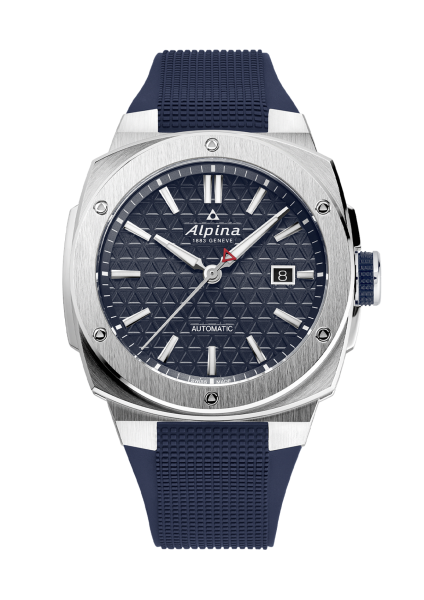 ALPINER EXTREME AUTOMATIC STAINLESS STEEL NAVY RUBBER NAVY DIAL 41 MM