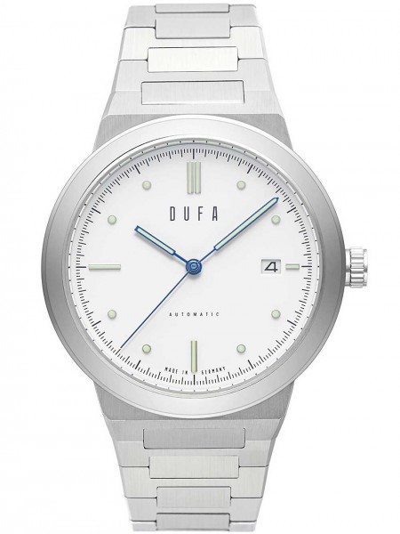 DuFa Automatic Stahl/Stahl, Silver White, DF-9033-11