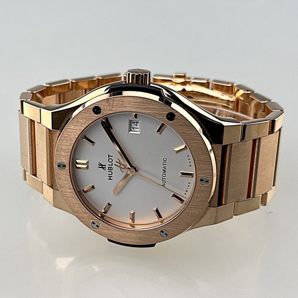 HUBLOT Fusion King Gold Roségold, 45 mm, EK 09/2020, deutsche Auslieferung, Full Set zzgl. Zertifika