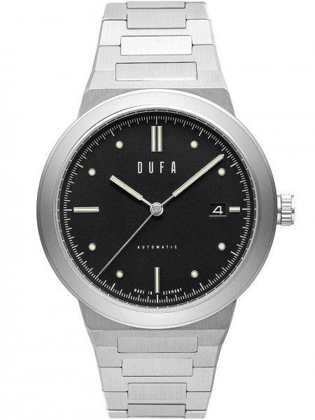 DuFa Automatic Stahl/Stahl, Graphite Black, DF-9033-22