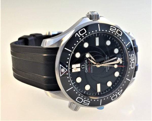 Omega Seamaster Diver 300M, James Bond 007, lim. Edition, Chronometer Co-Axial, Full Set, 03/2021