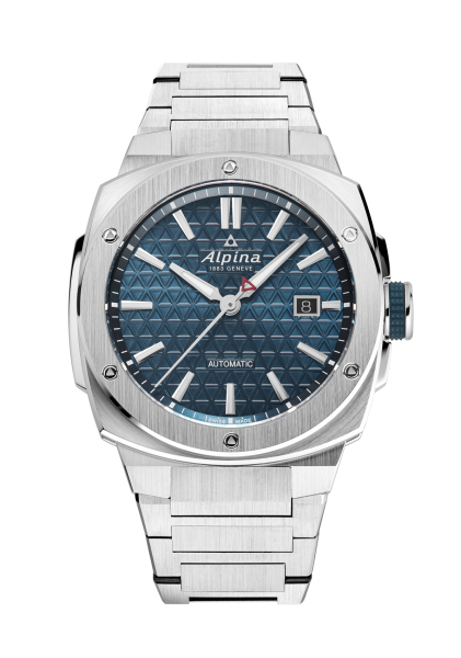 ALPINER EXTREME AUTOMATIC STAINLESS STEEL CASE & BRACELET NAVY DIAL 41 MM