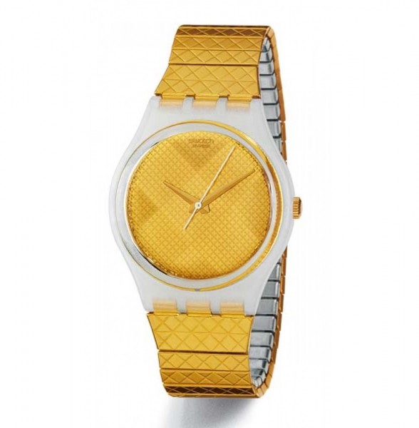 Swatch Gent Flex Goldpapier (GW124)