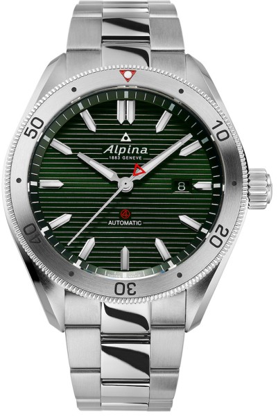 ALPINER 4 AUTOMATIC AL-525GR5AQ6B GREEN DIAL STEEL STEEL 44 MM