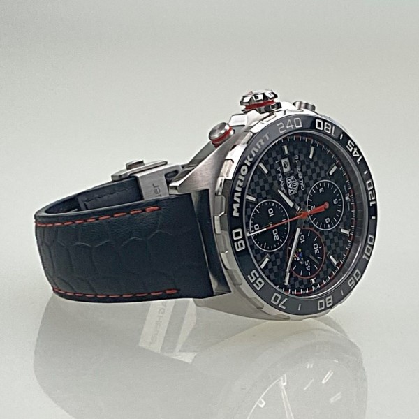 TAG Heuer Formula 1 x Mario Kart, Chronograph, Automatik, deutsche Auslieferung, EK 10/22, Full Set